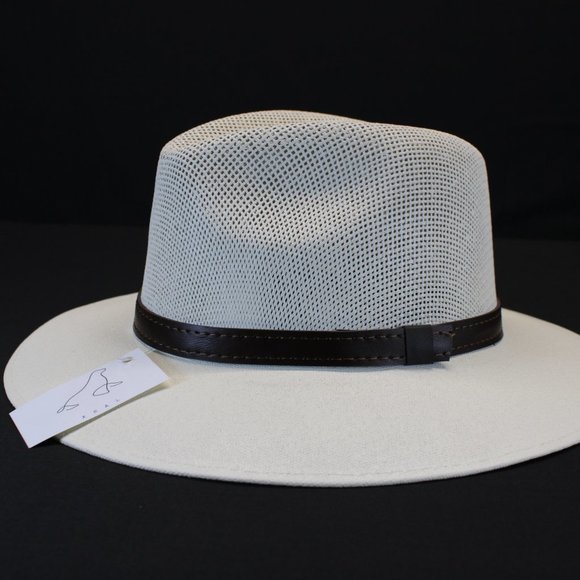 Beige Panama Hat Xeal size Medium Men & Women NEW, New! - Picture 3 of 7
